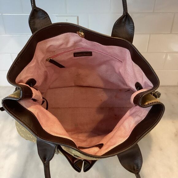 Dooney & Bourke Large Signature Monogram Logo June Bag - Picture 12 of 16